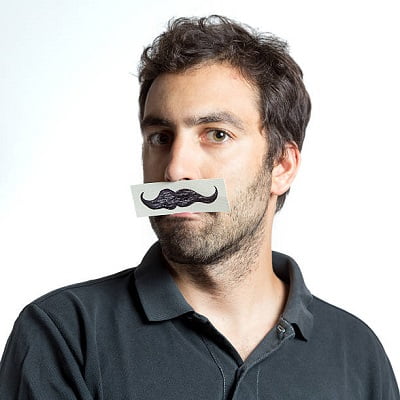 moustache transplant