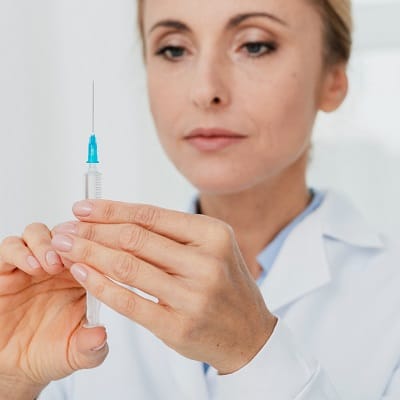 How many months do the results of the P-shot last