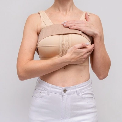 Can stitches get infected after breast reduction surgery?