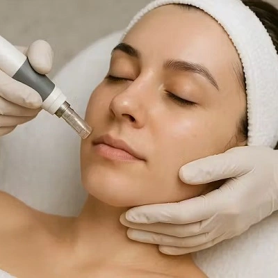 Does microneedling work for a 50-year-old woman?