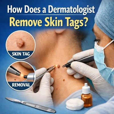 How Does a Dermatologist Remove Skin Tags?