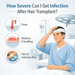 How Severe Can I Get Infection After Hair Transplant